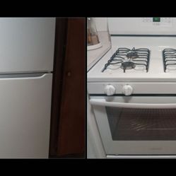 GAS STOVE & REFRIGERATOR 