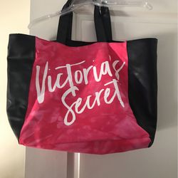 Victoria Secret Tote Bag- Tie Dye Hot Pink