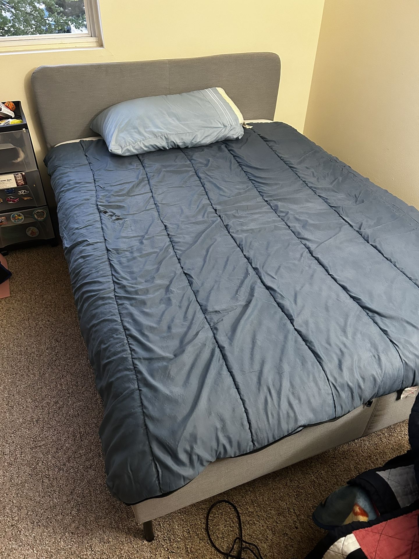 IKEA Full Size Mattress and Bed Frame Pair!