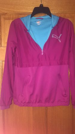 Like New Puma 1/4 zip jacket