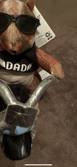 New Born to be wild 🎶song plays Motorcycle plush Father’s Day gift 🎁 dad Harley Davidson