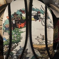 Studio Ghibli Unisex Backpack Clean And Barely Used Most Ghibli Characters HTF