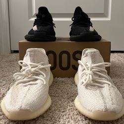 350 Yeezy Boost Oreo And Bone Size 9.5