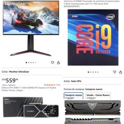 Gaming PC Rxt 3080Ti LGGP950B I9900K 32 Gb Ram 3200 Mhz