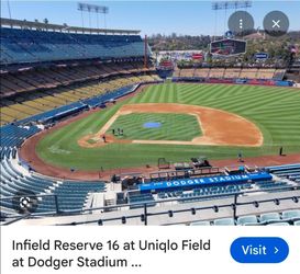 Dodgers TIckets 7/11 🎟 MVP RESERVE