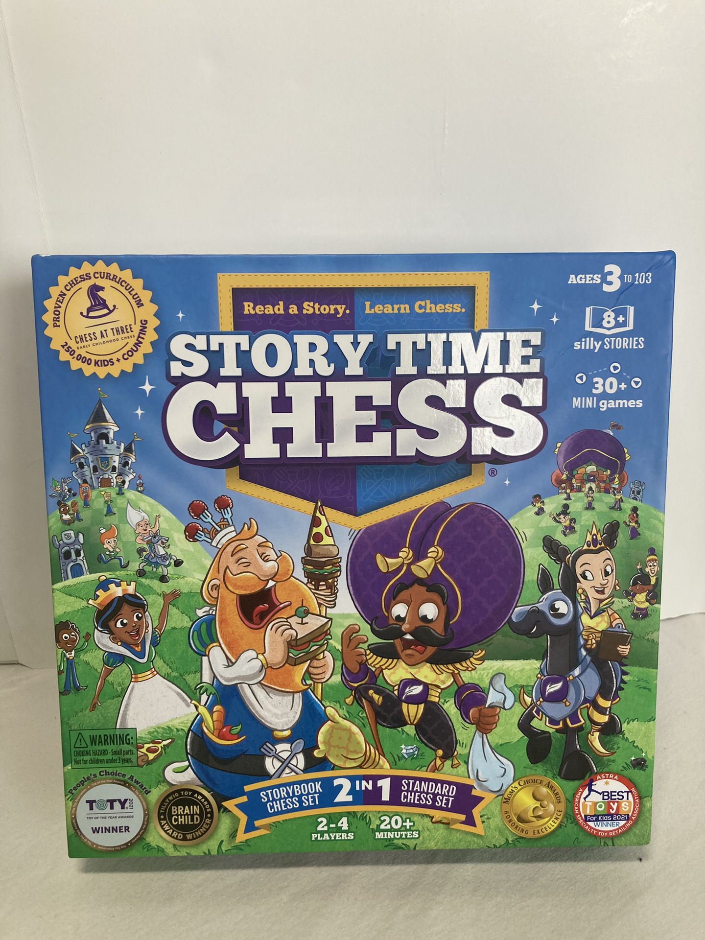 Story Time Chess - 2021 Toy of The Year Award Winner - Chess Sets for Kids NEW