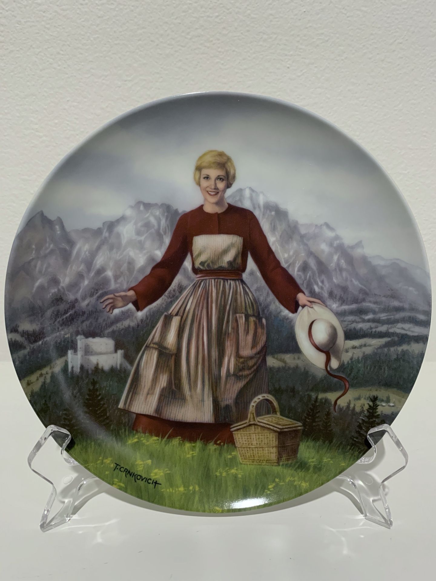 Vintage Sound of Music collector plates