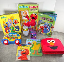Sesame Street Kids Book and Toy Bundle
