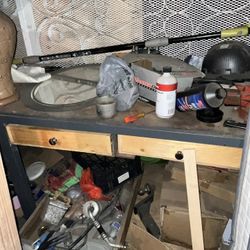 Heavy Tool Work Shop 4 Drawers Wooden/Metal