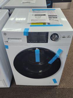 2.4 cu. ft. Stackable White Front Loading Washing Machine with Steam, ENERGY STAR