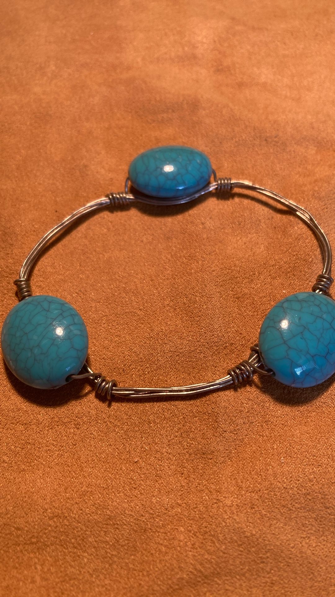 Turquoise Wire bracelet