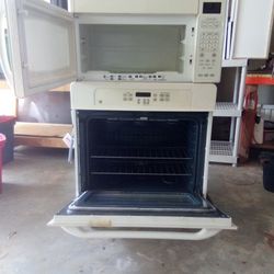 Convencional Oven and Matching Microwave  