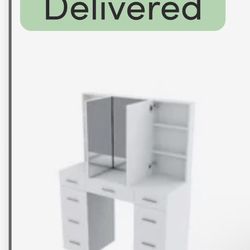 Drawers 3 Mirrors Make Up Table