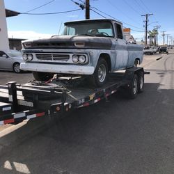 60  Chevrolet Pick Up Short Bed Fleetside Complete 65 hood I do have the original 1960 correct hood.