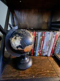 Hand painted Clay Decorative Globe