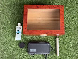 Humidor Plus Cigar Travel Case & More