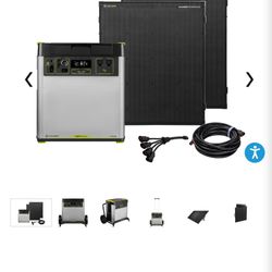 Gold Zero Yeti6000X + (2) Ranger 300 BC Solar Generator