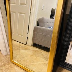 Gold Frame Mirror