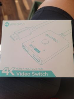 Warrky 4K HDMI Video Switch