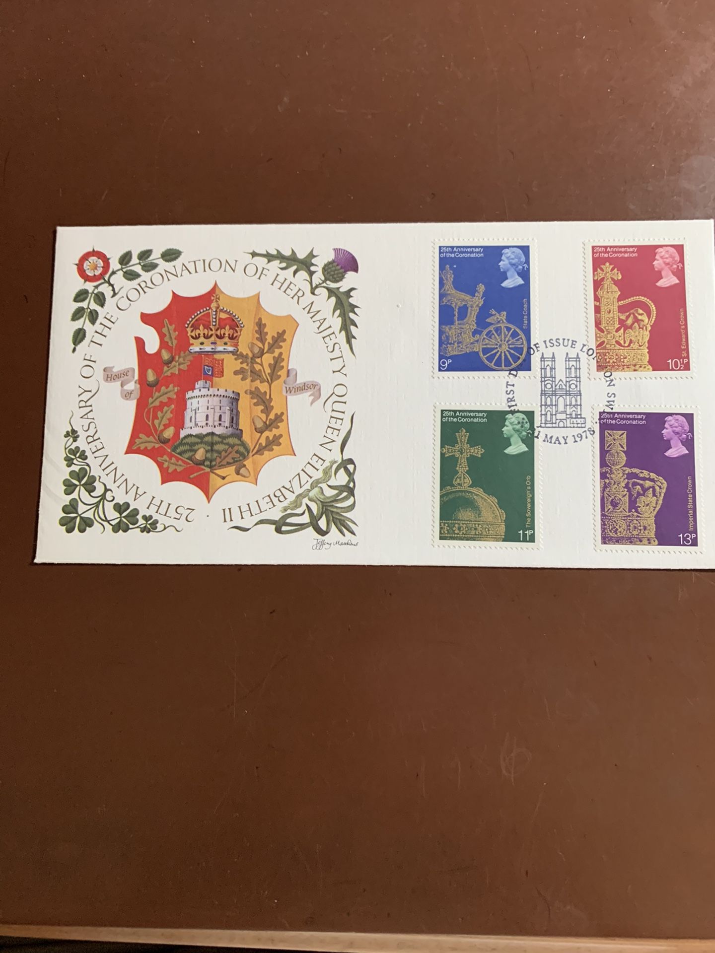 BRITISH ROYALTY: QEII CORONATION FDC’s(3) & PRINCE ANDREW/SARAH FERGUSON WEDDING 1986