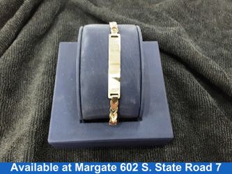 ID Bracelet - Yellow Gold 14k (.585) 8.9 grams 8 inch