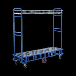 U-boat Trolley restocking Cart with Rack Basket Hand Truck Dollie