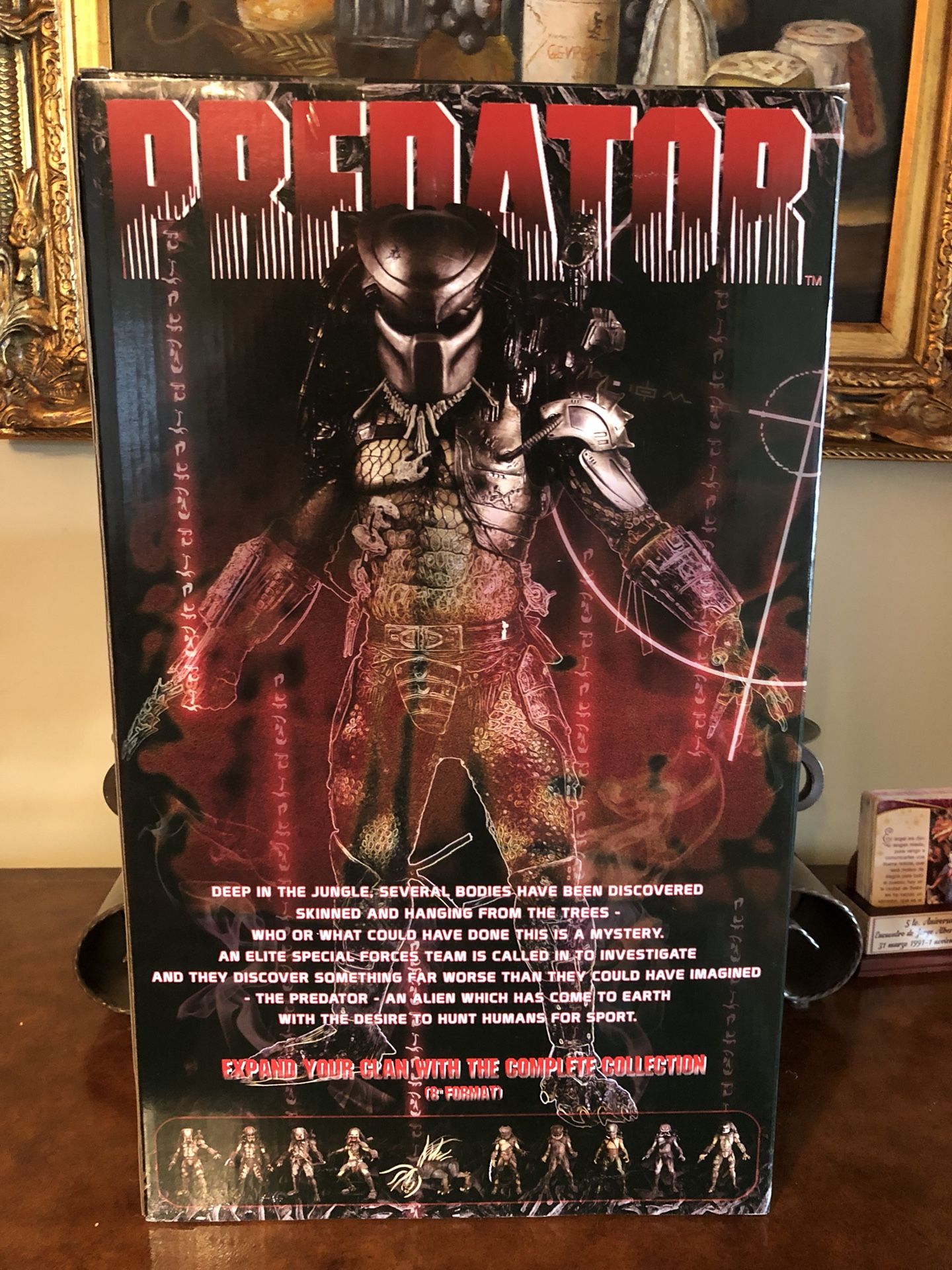 1/4th PREDATOR 1987 version by NECA (Never opened)
