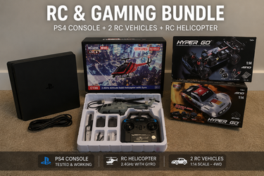 🔥PS4 + 2 RC Helicopters + MJX RC Truck Bundle — $220 OBO