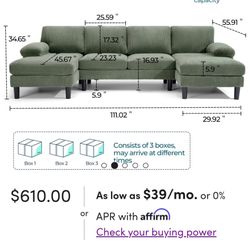 Sectional sofa 
