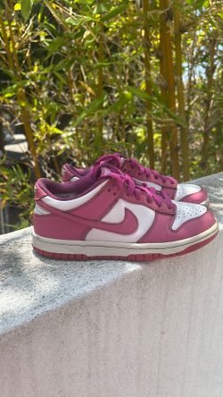 Nike Dunk Low ‘Active Fuchsia’     Size: 5.  Women’s