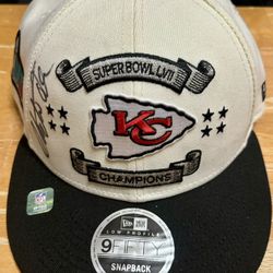 Kansas City Chiefs NFL Signed Hat