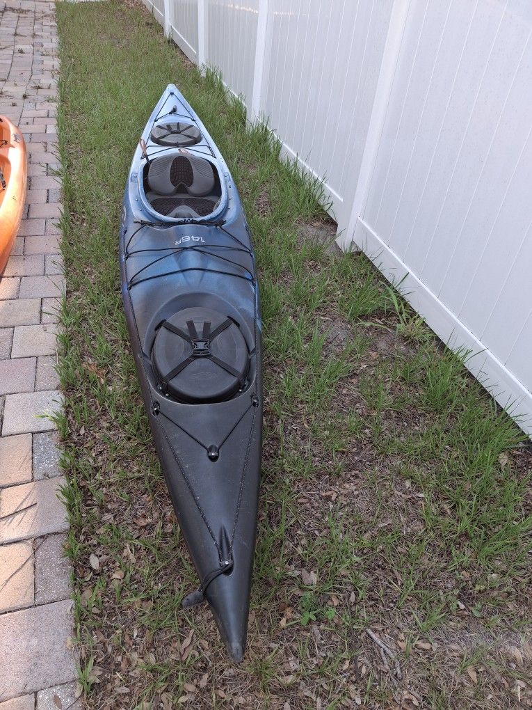 Necky Manitou 146R, Lifetime Jacket & Paddle