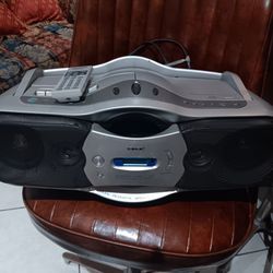 SONY  BOOMBOX  CD PLAYER-RADIO. CASSETTE WITH REMOTE CONTROL