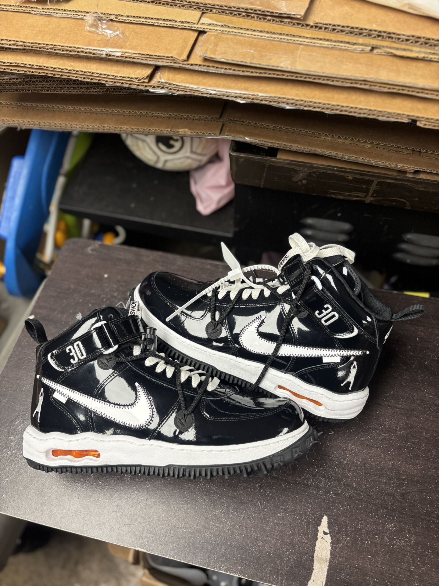 Nike Air Force 1 Mid Off White Black 