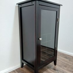 Beatiful Wine Rack/Bar Cabinet (Espresso)