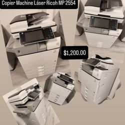 Copier Machine Láser Ricoh MP 2554 Monochromatic Printer