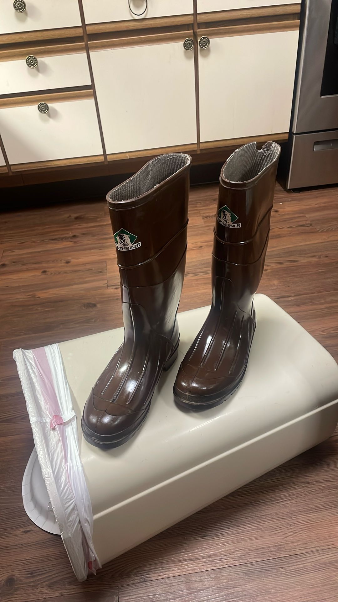 Rubber Slip On Boots