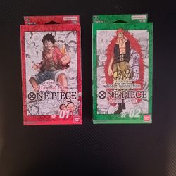 2 One Piece Card Game Starter Decks