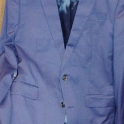 JF Ferrar Slim Fit Sport Coat, JF Ferrar Slim For Gray Vest And Joseph Abboud Alone For Non Iron Button Down Dress Shirt 