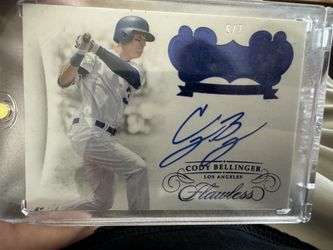 Cody Bellinger Autographed Card