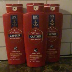 3-Old Spice Body Wash 24oz All For $16