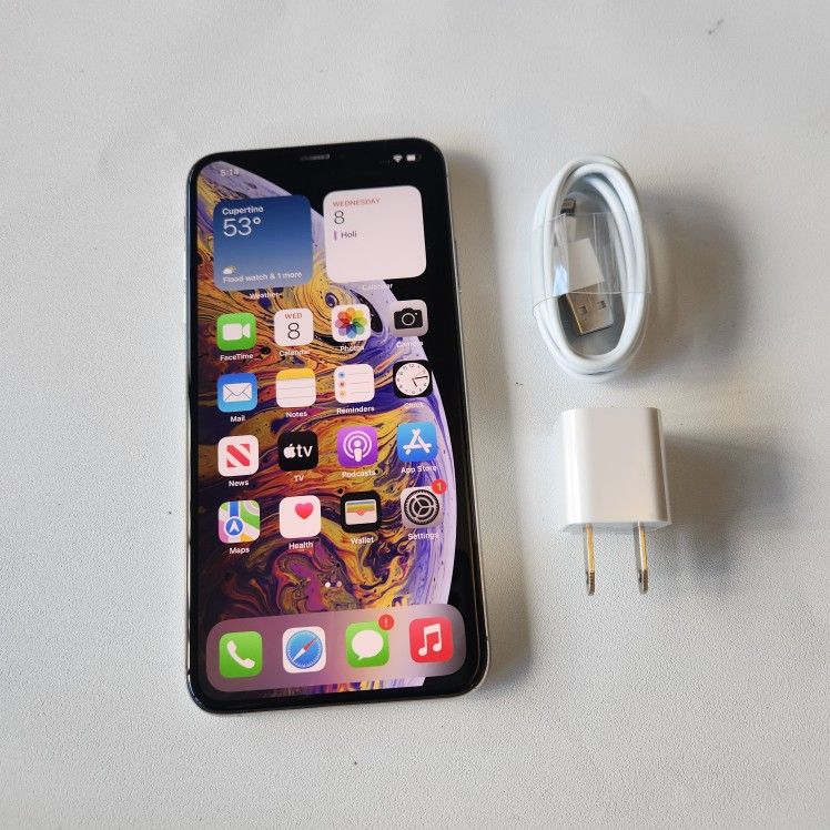 iPhone Xs Max White UNLOCKED Like New