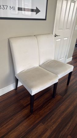 Set of IKEA cushion chairs