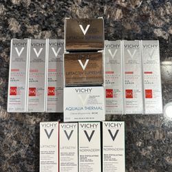 NEW VICHY 13 PIECE SKINCARE BUNDLE $45!!!