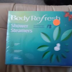 Body Refresh Aromatherapy Shower Steamers Natural Essential Oils Relaxation NEW