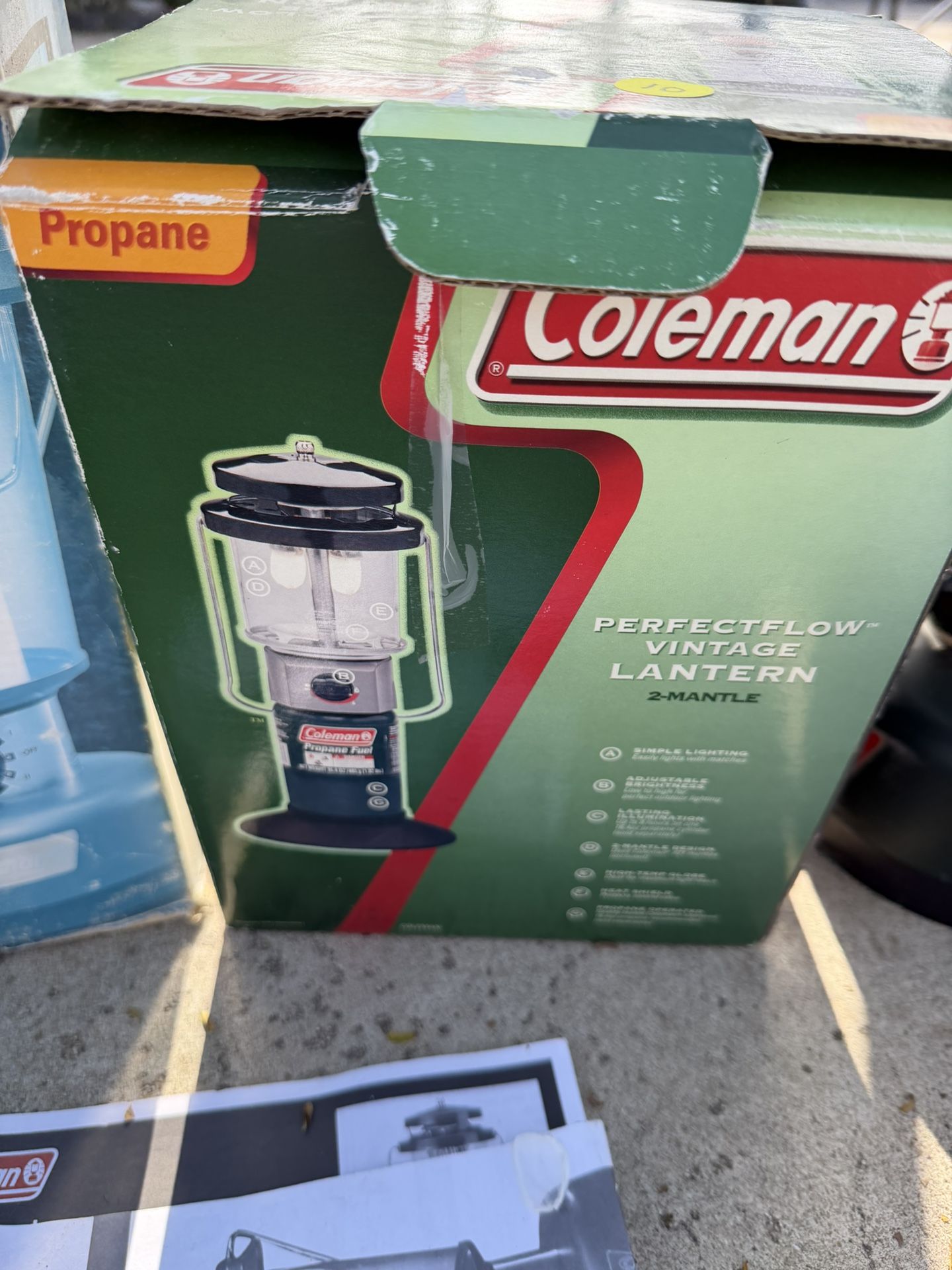 Coleman PerfectFlow 2-Mantle Propane Lantern.