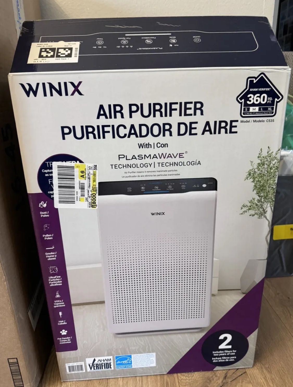 Winix Air Purifier Model C535