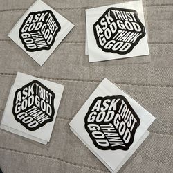 Small Car Decal Stickers 2.5 in. by 2.5 in. $3 EACH or 2X$5