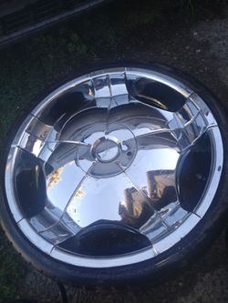 22-in rims 5 lug universal