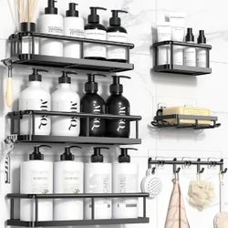 Elegant 6 piece shower caddy! 